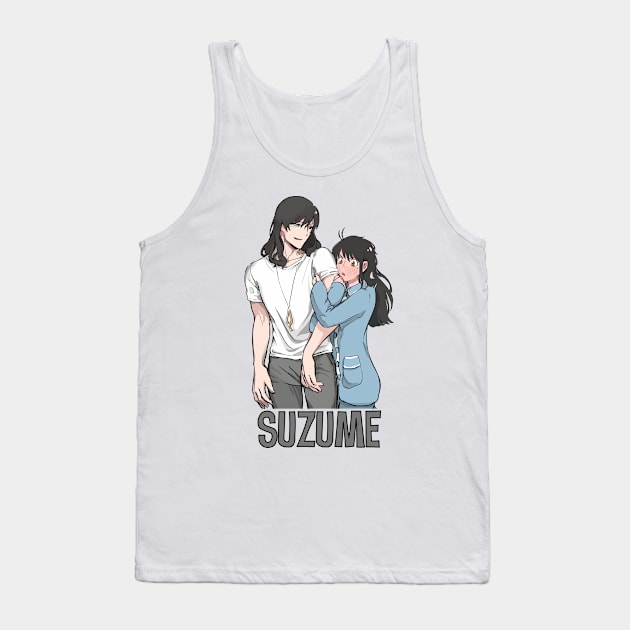 Suzume No Tojimari #7 Tank Top by TheDClub70